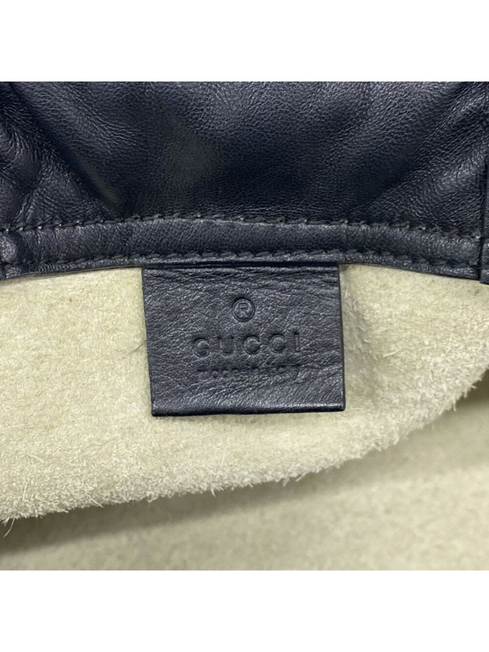 Gucci Backpack Drawstring Leather Ivory - Picture 5 of 11